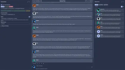 Serene Pub in the Hamlindigo theme