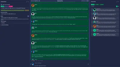 Serene Pub in the Legacy theme