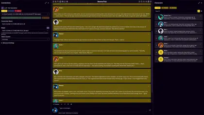 Serene Pub in the Nouveau theme