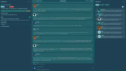 Serene Pub in the Seafoam theme
